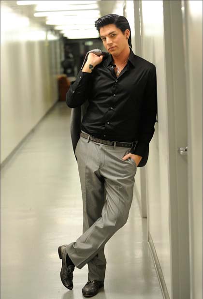 Adam Lambert with his classy looks