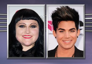 Beth Ditto and Adam Lambert will be on Thursday's Watch What Happens Live on Bravo TV